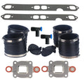 Mercruiser GM V8 Dry Joint Exhaust Bellow Closed Cooling Kit 4 Inch (27-864850A02)