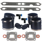 Mercruiser GM V8 Dry Joint Exhaust Bellow Closed Cooling Kit 4 Inch (27-864850A02)