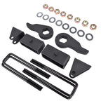 3" Front & 2" Rear Leveling Lift Kit for Silverado Sierra 2500 3500 (2001–2010)