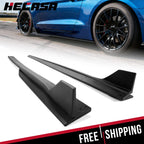 Side Skirt Extension Splitter for Ford Mustang (2015–2023)