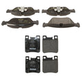 Set of 4 Brake Pads for MB W202 C36 AMG (1997–2000) - Textar Hammer Head