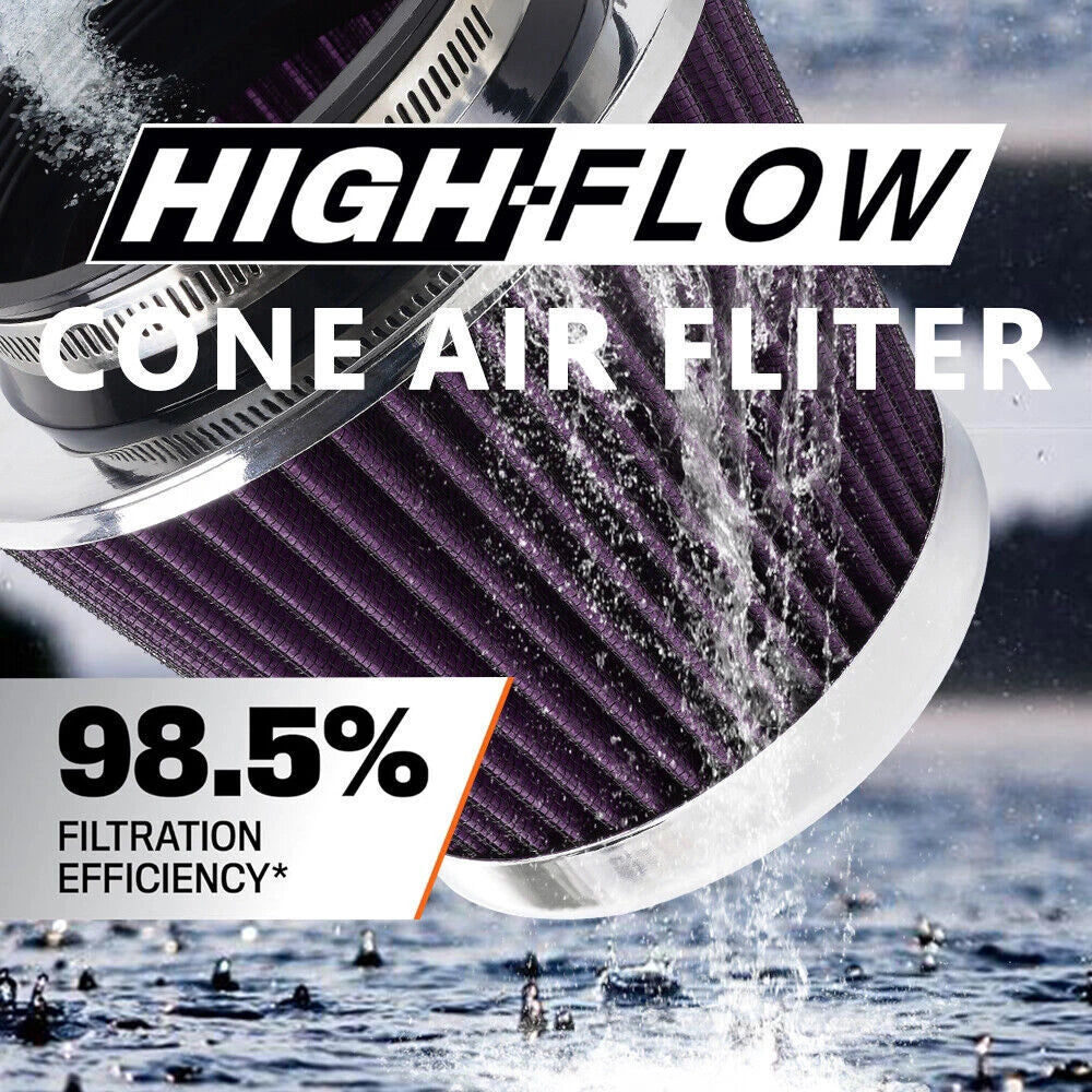 High Flow Inlet Dry Air Filter for 3"/3.5"/4"