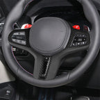 Real Carbon Fiber Steering Wheel Cover for BMW M2 M3 M4 G82 G83 (2023)