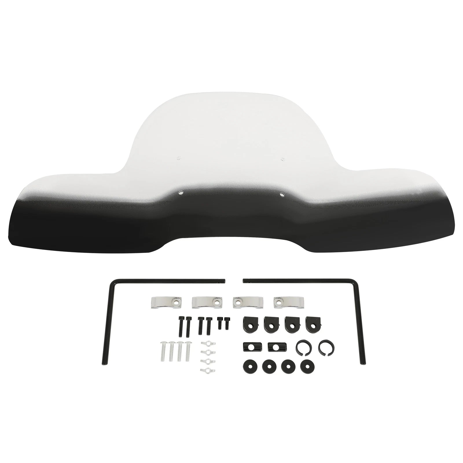 2-Tone ATV Windshield for Polaris Arctic Cat CAN-AM Fourtrax Grizzly