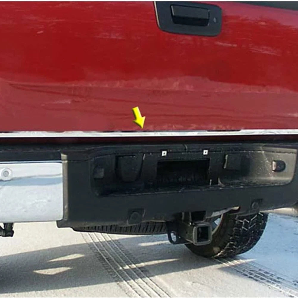 Tailgate Accent Trim Stainless Steel Luxury for Chevy Silverado (1999–2006)