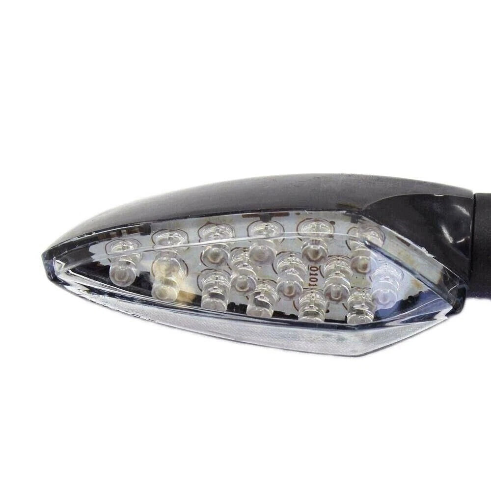 4X Black LED Turn Signal Light Indicators for Ducati 848 1098 1198 1199 EVO R