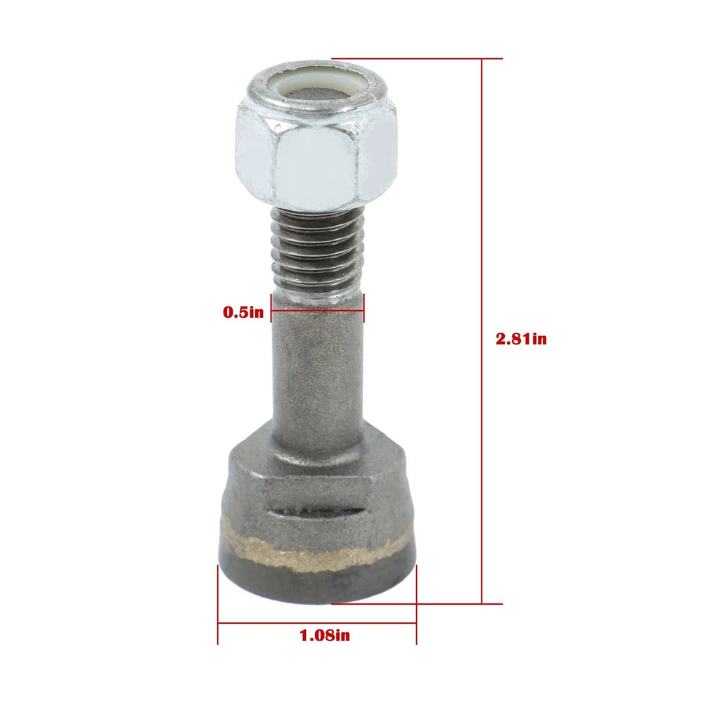 10 Pack Stump Grinder Teeth for Stump Removal (Compatible with 1100)