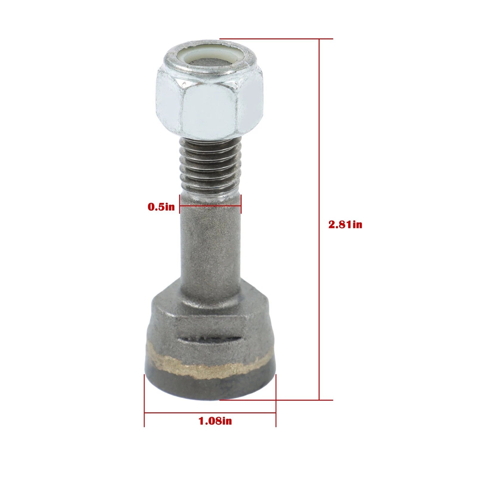 10 Pack Stump Grinder Teeth for Stump Removal (Compatible with 1100)