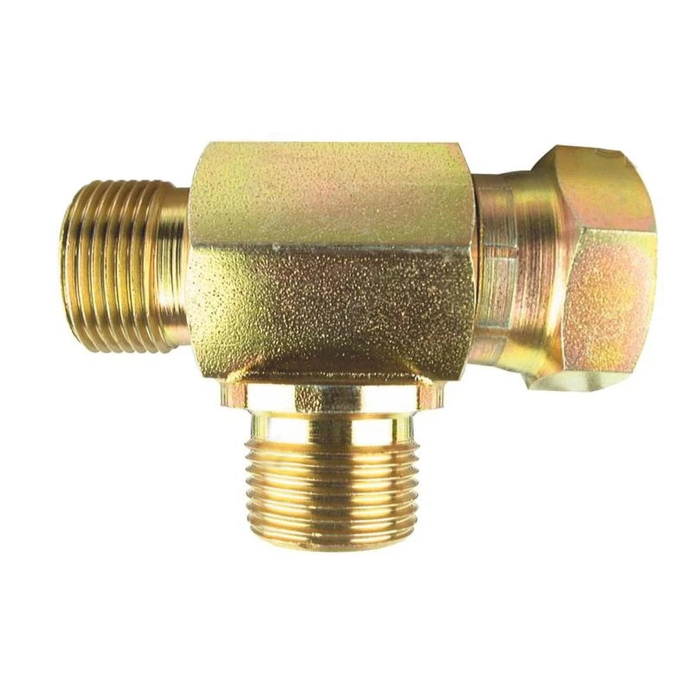 S.12036 Hydraulic Tee Adapter 3/8 BSP Male/Female for Various Applications