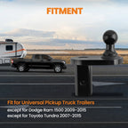 4" Offset Extender for Gooseneck Hitch with 2-5/16" Ball (Heavy Duty)