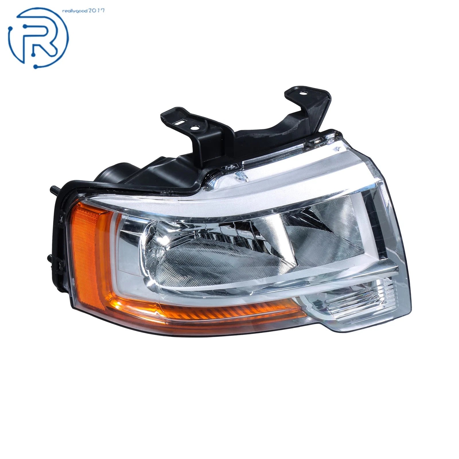 Right Side Headlight Chrome for Ford Expedition (2015-2016)
