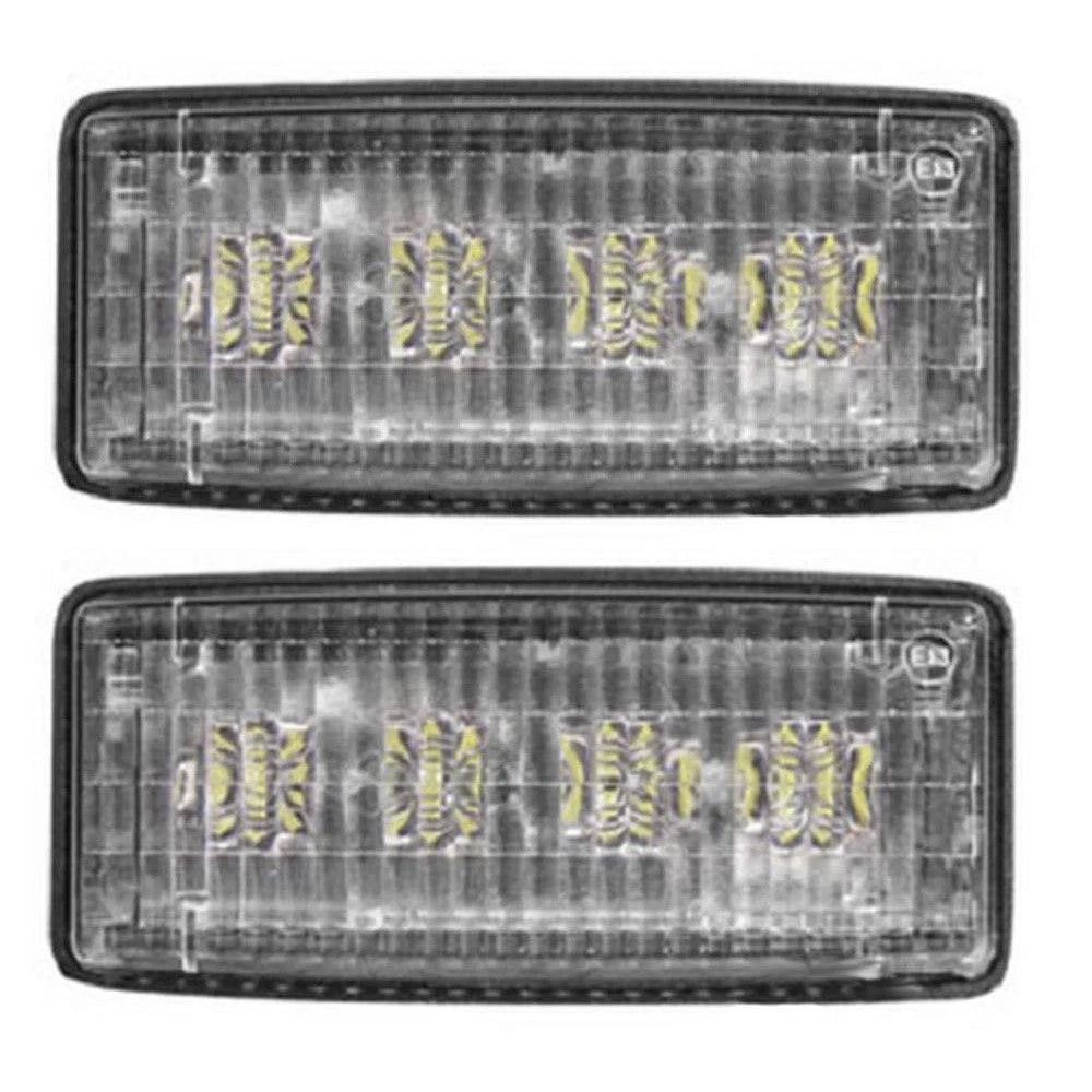 2 LED Headlights for John Deere 7400 7410 7460 7510 7600 7610