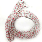Starter Rope for Lawnmowers (Polyamide, Red/White)