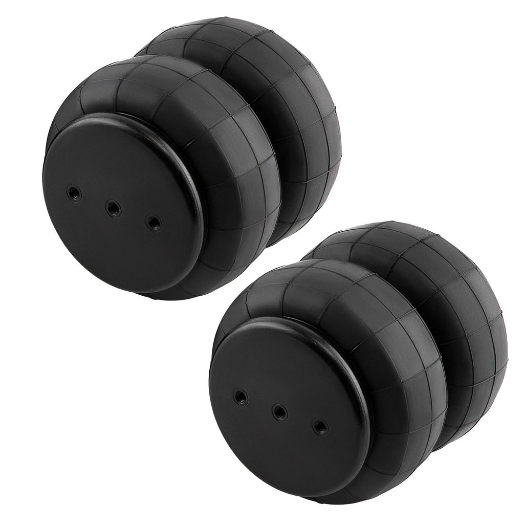 Set of 2 Air Ride Suspension Bags Standard 2600 lb 1/2" NPT Universal
