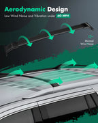 Roof Rack Cross Bars for Honda Odyssey (2011–2017)