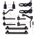 Set of 12 Front Ball Joints and Tie Rods for Lincoln Town Car (1991–1994)