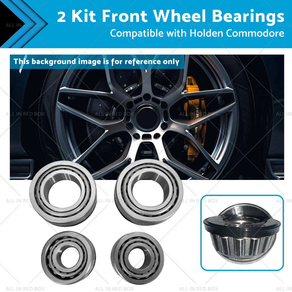 2 Kit Front Wheel Bearings for Holden Commodore HQ-WB VB VC VH VK VL VN