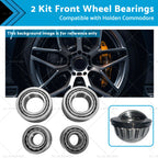 2 Kit Front Wheel Bearings for Holden Commodore HQ-WB VB VC VH VK VL VN