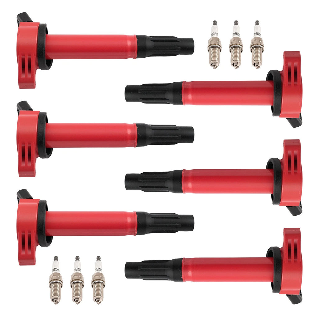 Ignition Coil and Iridium Spark Plug Set for Toyota 4Runner Tundra (2013–2014)
