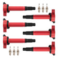 Ignition Coil and Iridium Spark Plug Set for Toyota 4Runner Tundra (2013–2014)
