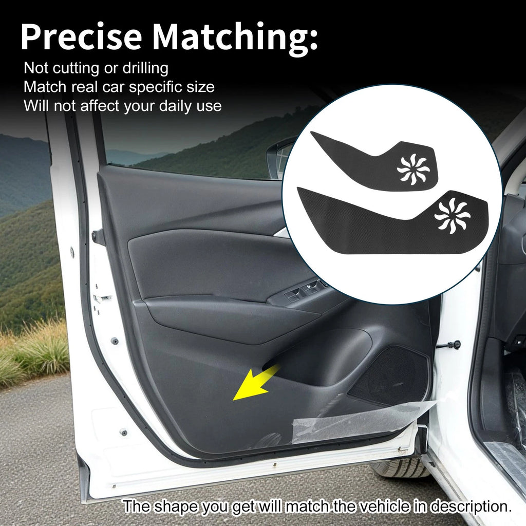 Leather Anti Kick Pad Sticker for Mazda CX-3 (2015–2021) DK Series