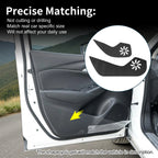 Leather Anti Kick Pad Sticker for Mazda CX-3 (2015–2021) DK Series