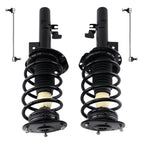Front Struts w/ Coil Springs & Sway Bar Links Kit for Volvo S80 XC70 (1999–2006)
