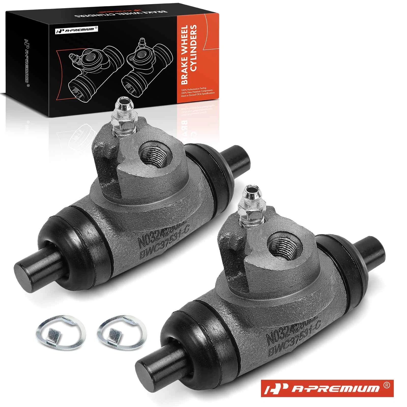 2X Rear Brake Wheel Cylinder for Chevy Cavalier Wagon (1995–2005)