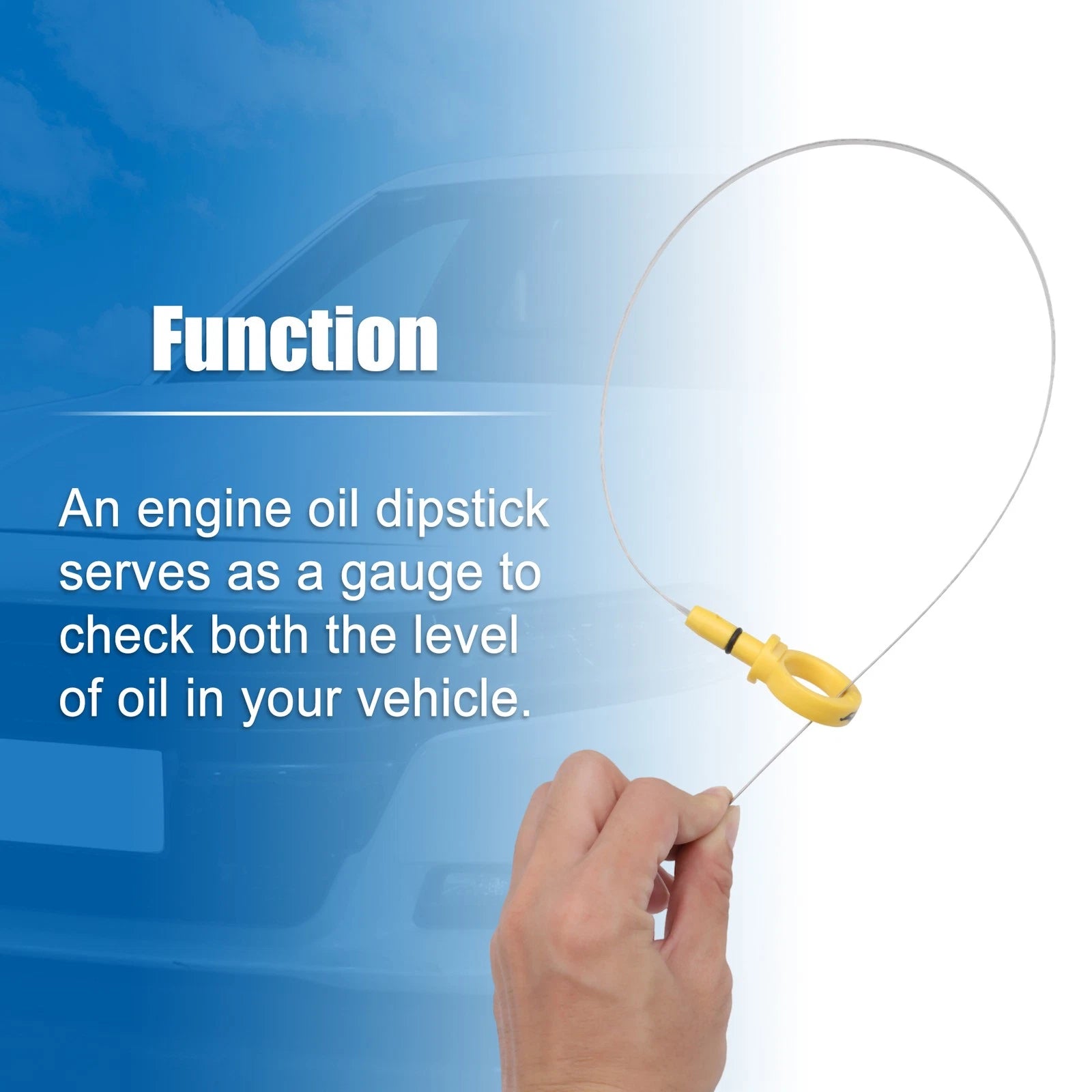 Engine Oil Level Indicator Dipstick for Chrysler Sebring (2007–2010) 4892121A
