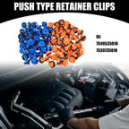 Set of 50 Fender Flare Clips No. 7549535010/7539735010 for Toyota 4Runner (2003–2023)