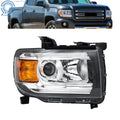1PC Right Projector Headlight with LED DRL for GMC Canyon (2015–2022)