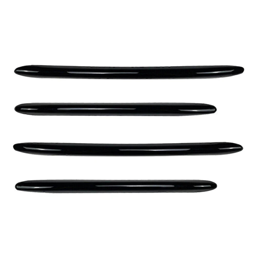 4 x ABS Front Bumper Splitter Fins for Mercedes Benz C-Class (2022-2023)