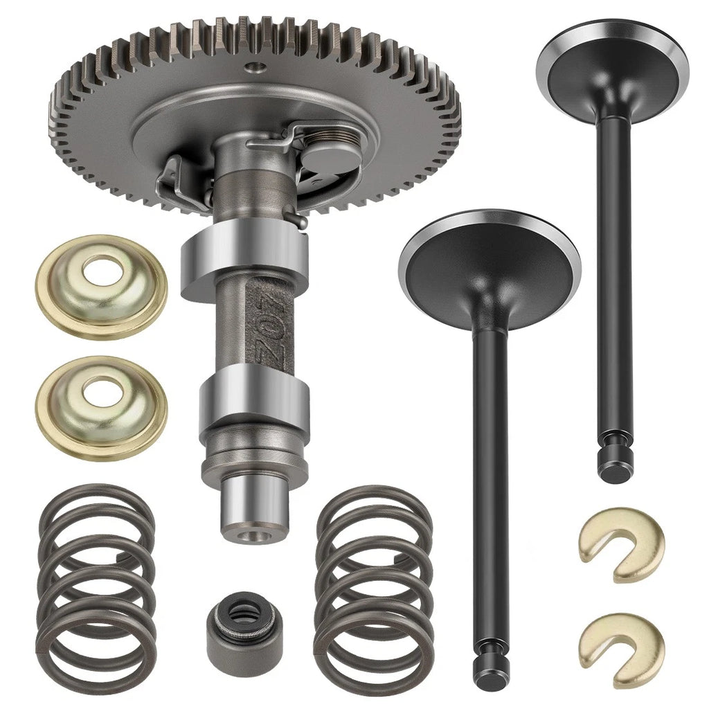 Camshaft & Intake Exhaust Valve Rebuild Kit for Yamaha Golf Cart G21 G22 G23 (1996–2007)