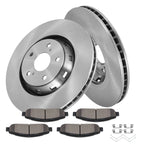 Front Brake Rotors & Ceramic Pads for Toyota Venza (2009–2016)
