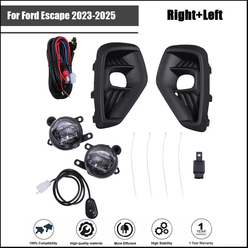 LED Fog Lights for Ford Escape (2023–2025)