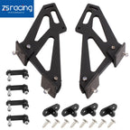 7-Inch Universal Car Rear Wing Spoiler Mount Brackets
