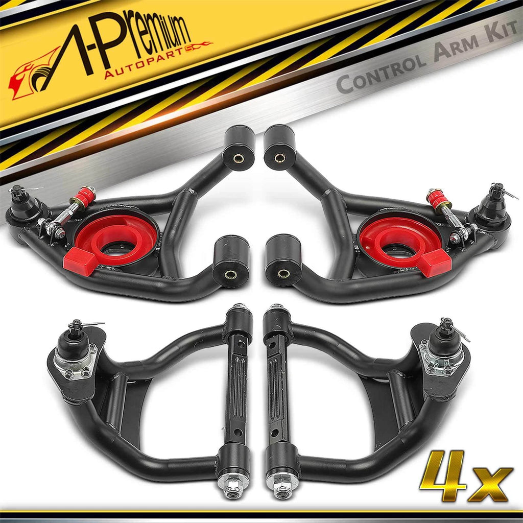4x Front Upper & Lower Control Arm for Chevrolet Malibu & Olds (1964–1967)