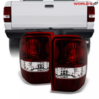 Tail Light Pair for Ford Ranger (2001–2011) Smoke Brake Lamps