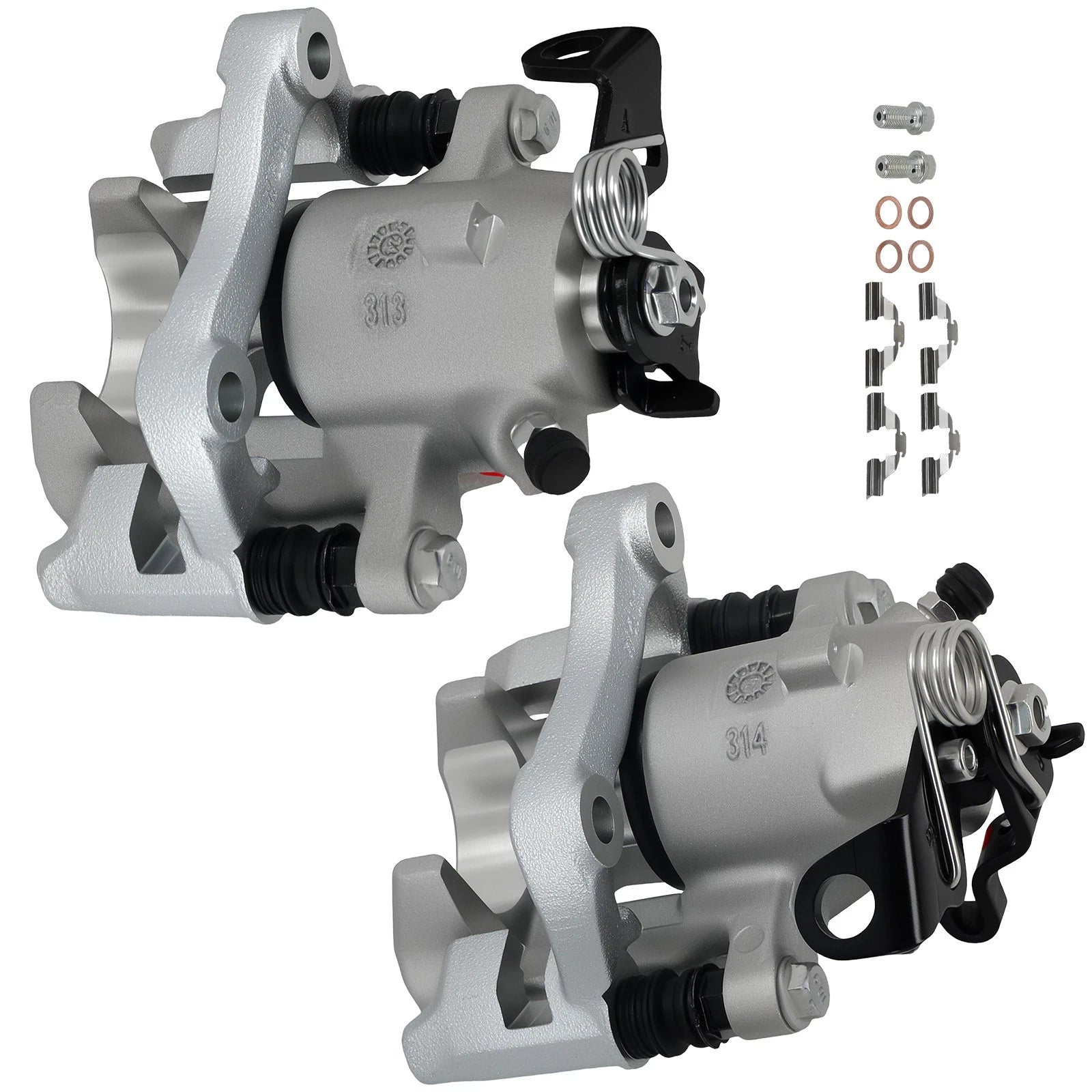 Disc Brake Caliper Set Rear for Audi TT, Volkswagen Jetta (2000–2009)