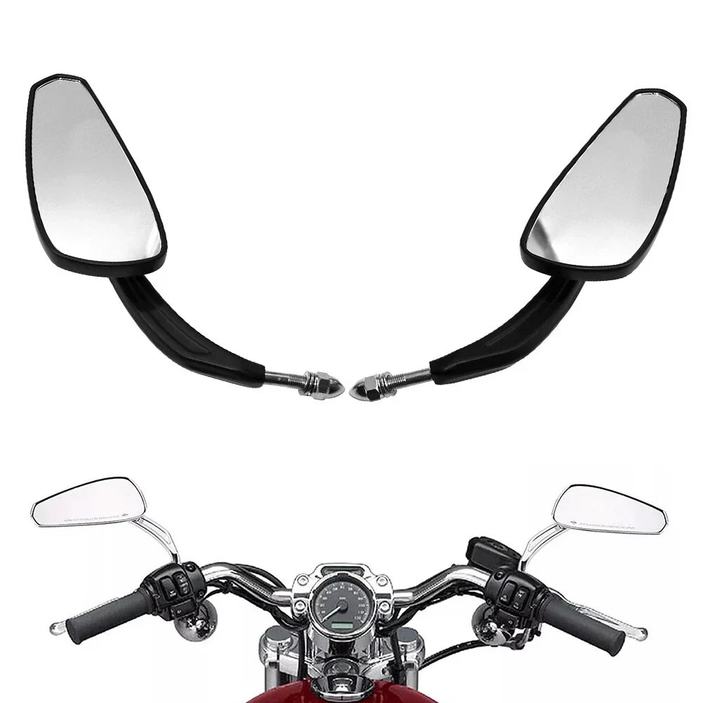 8mm Rear View Mirrors for Harley Fat Bob (2008-2016)