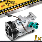 A/C Compressor with Clutch for Hyundai Elantra (2017) Kia Soul (2014–2019)