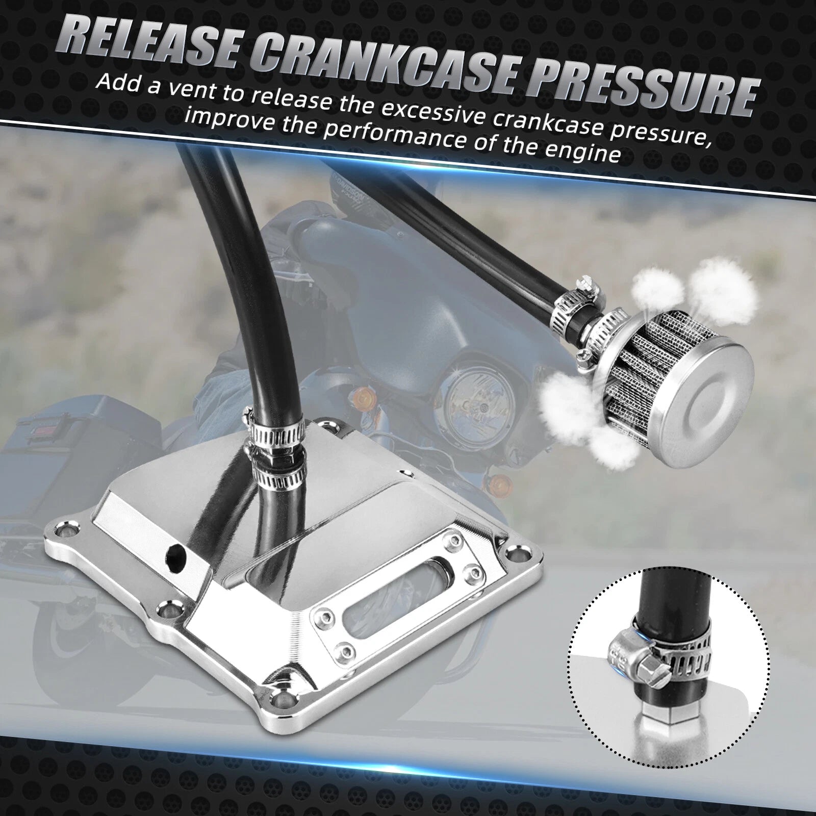NICECNC Transmission Top Cover for Harley Road Glide Special FLTRXS (2017–2023)