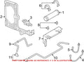 Automatic Engine Oil Cooler Tube Hose for Ram 2500 3500 (1998–2002)