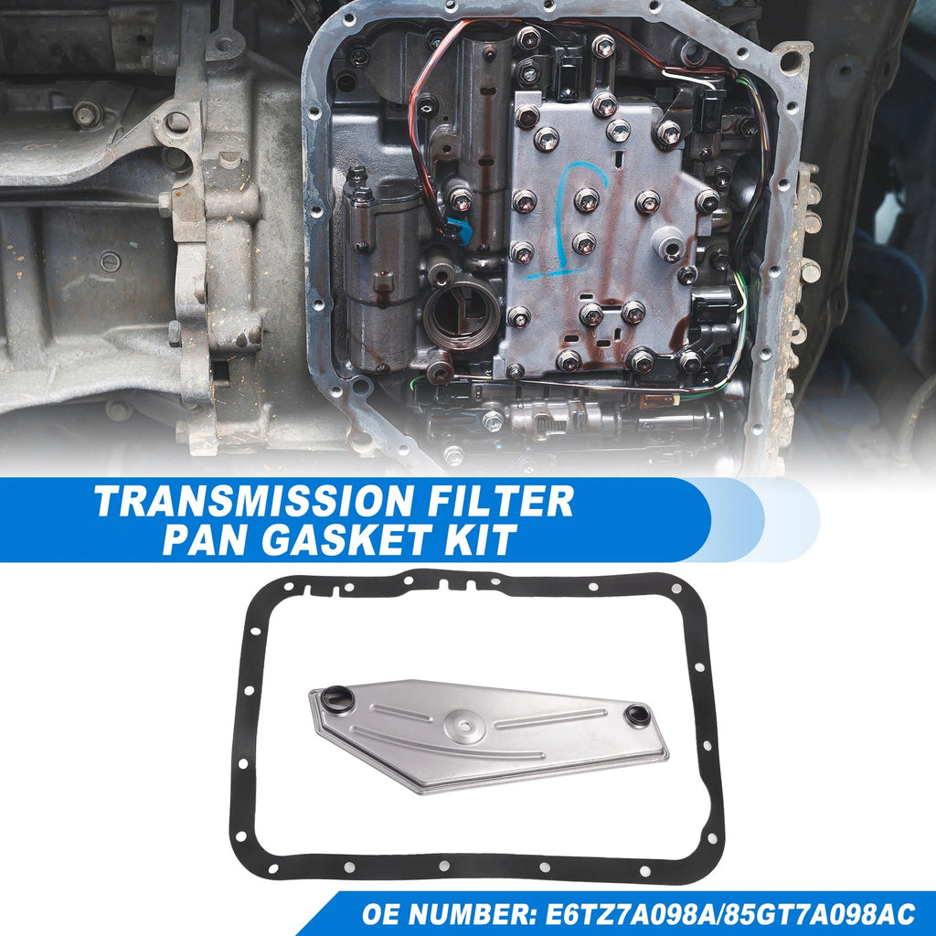 A4LD-E Transmission Filter Oil Pan Gasket Kit for Ford (E6TZ7A098A)