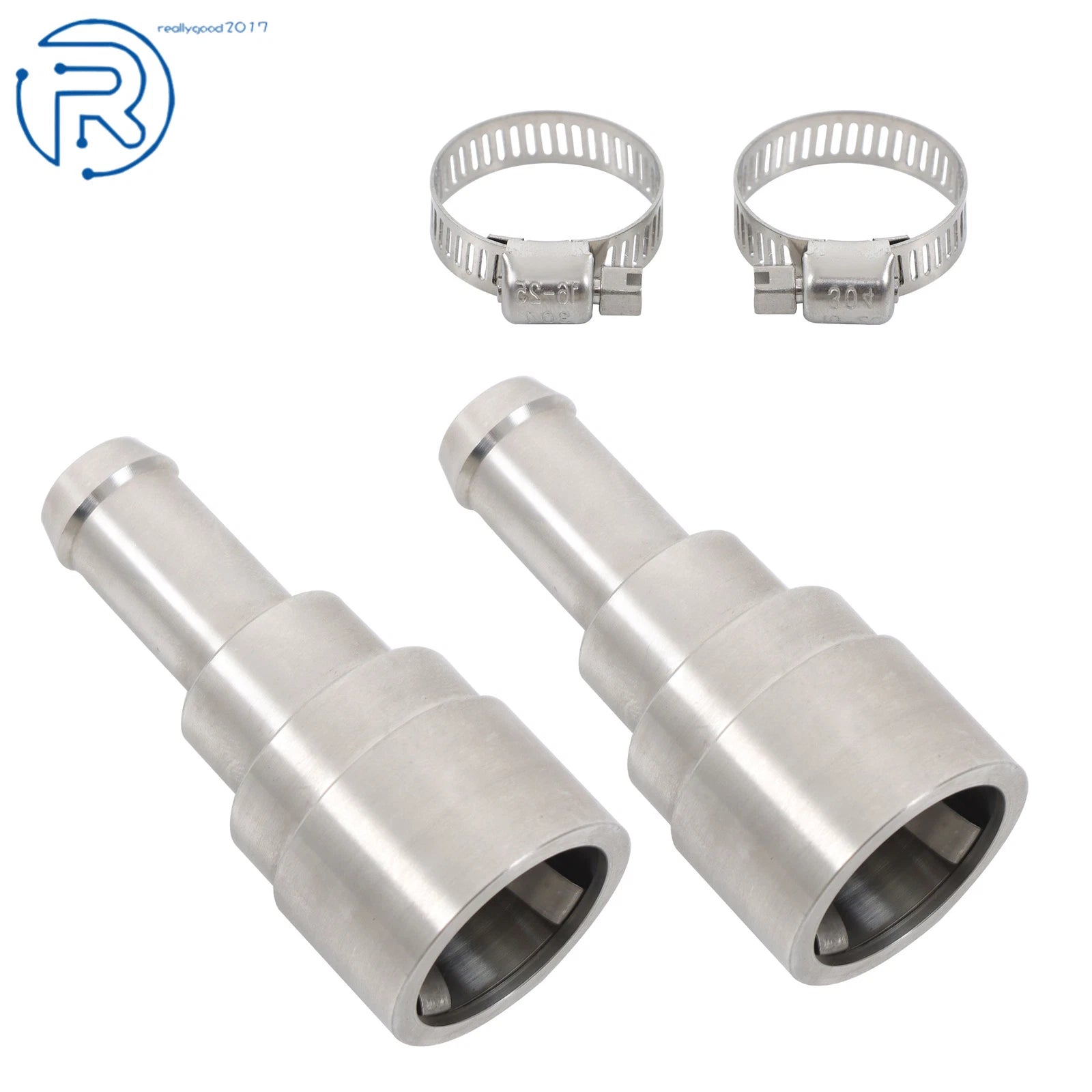 2X Heater Core Coolant Hose Connectors for Chevrolet Silverado Tahoe (1998–2014)