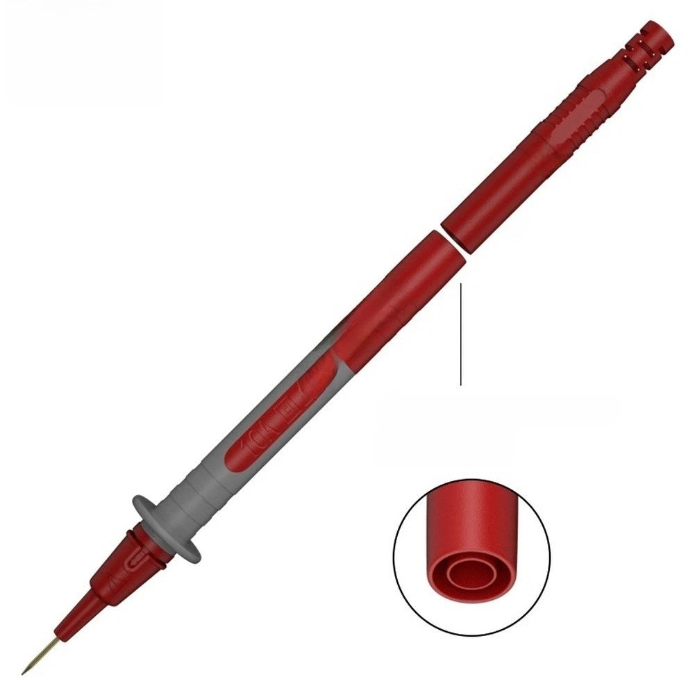 Multimeter Test Probe Set of 2 with 1mm Copper Tip & 2mm Needle CATII 1000V