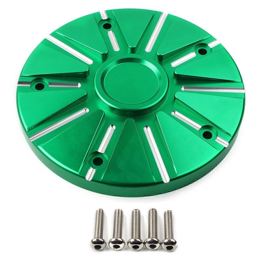 Engine Cover Guard w/Screw Green for Kawasaki Vulcan S 650 (2015–2021)