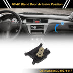 HVAC Heater Blend Door Actuator for Volkswagen Passat (2009–2012) No. 3C1907511F