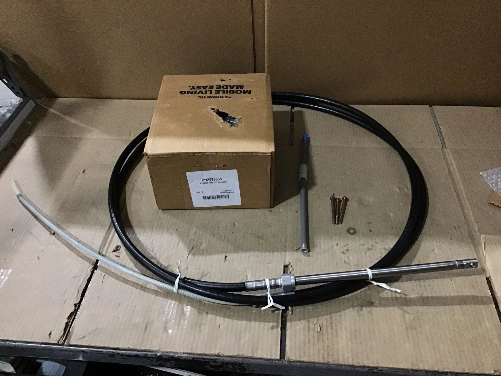 SeaStar Xtreme Tilt NFB Steering Kit SSX177 for Marine Applications (Open Box)