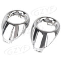 Front Fog Light Cover Bezels Trim Silver for Ford Focus (2012-2013)